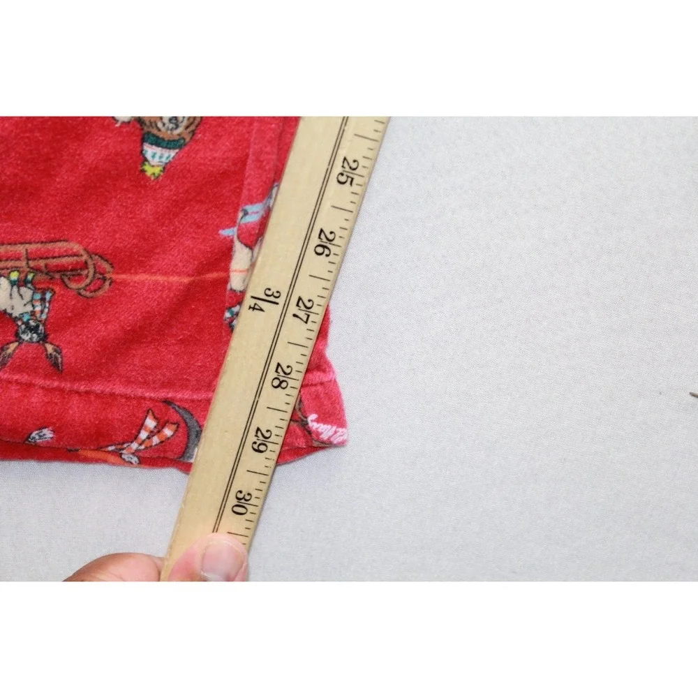 Old Navy Pajama Pants XL Red Dog Print Lounge Sleepwear Drawstring